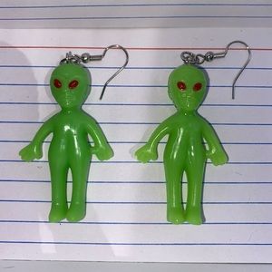 Alien Earrings
